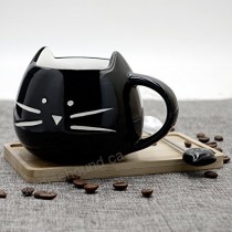 Tazza Ceramica Gatto Nero -...