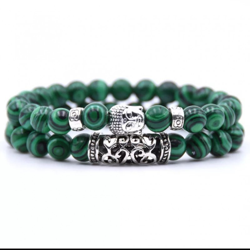 Bracciale Buddha Amazzonite