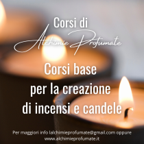 Corso base creazione incensi