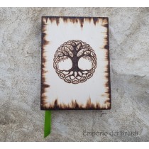 Libro dell Ombre/Diario - Tree of Life - fatto a mano (piccolo)