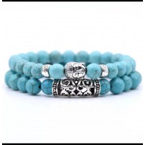 Bracciale Buddha turchese